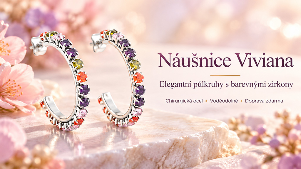 Dámské ocelové náušnice Viviana (4)